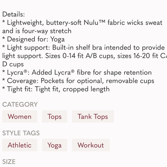 Lululemon Align tank top - Picture 5 of 8